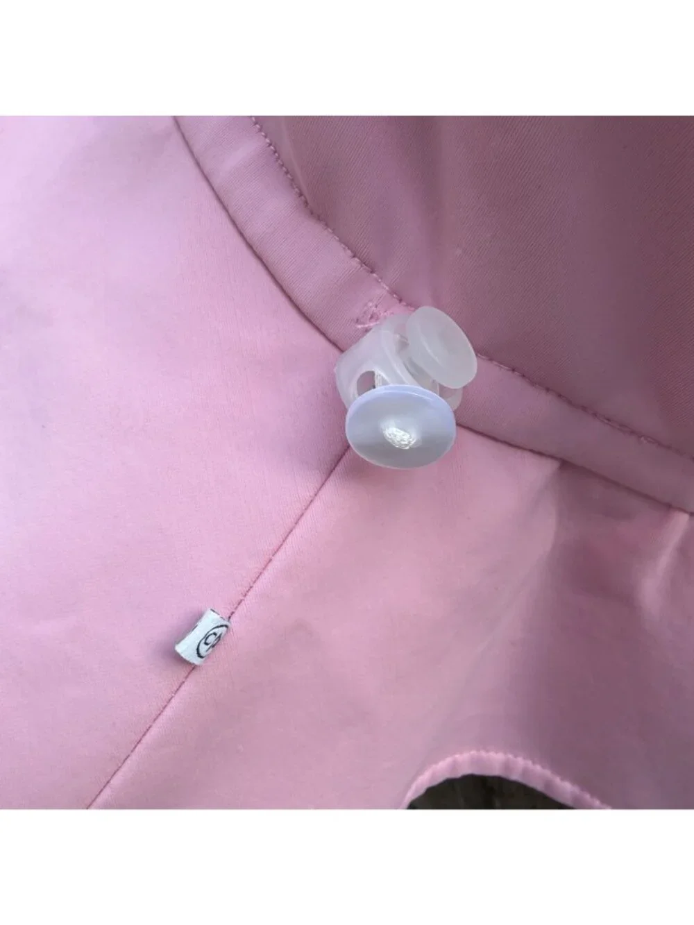 Caden Lane Solid Sun Hat Toddler Large 2T-3T Adjustable UPF 50 Light Pink Beach